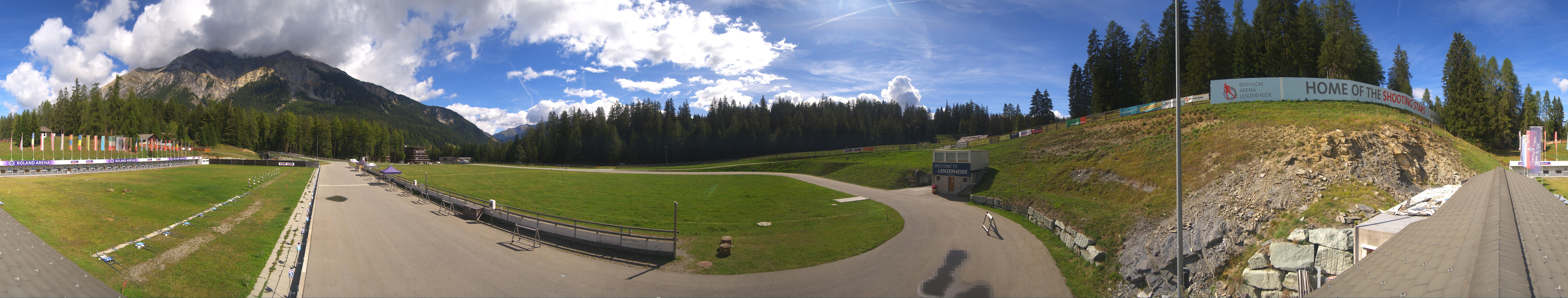 Archiv Foto Webcam Lenzerheide Biathlon Arena