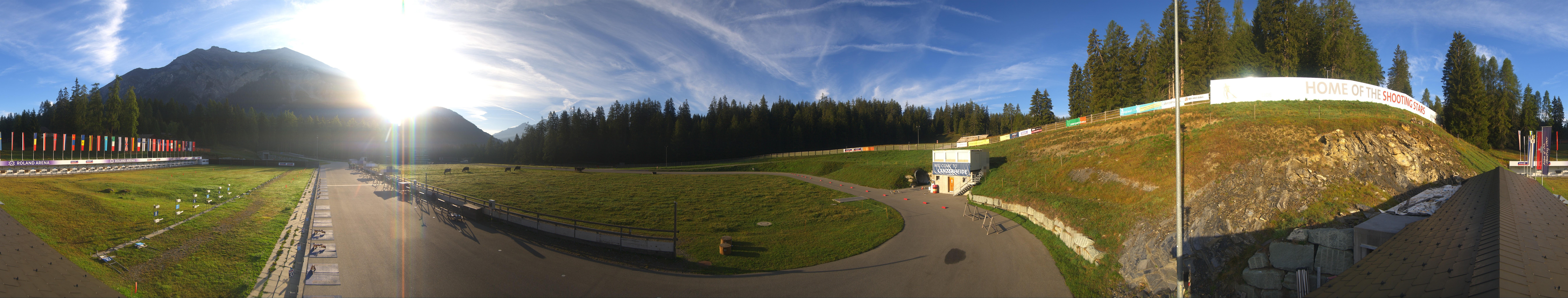 Archiv Foto Webcam Lenzerheide Biathlon Arena