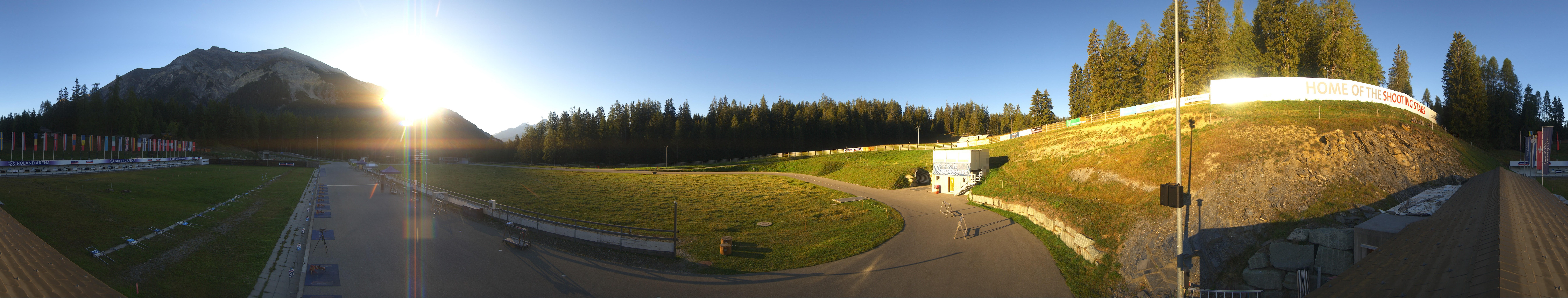 Archiv Foto Webcam Lenzerheide Biathlon Arena