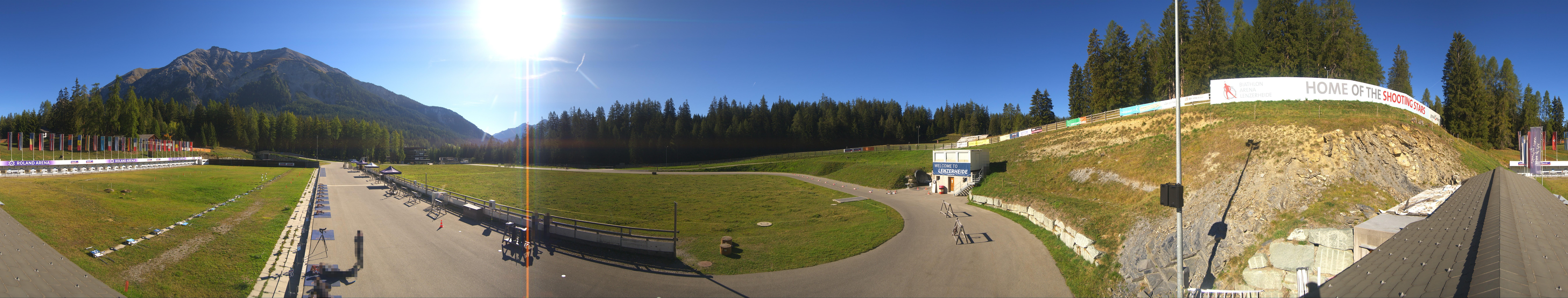 Archiv Foto Webcam Lenzerheide Biathlon Arena