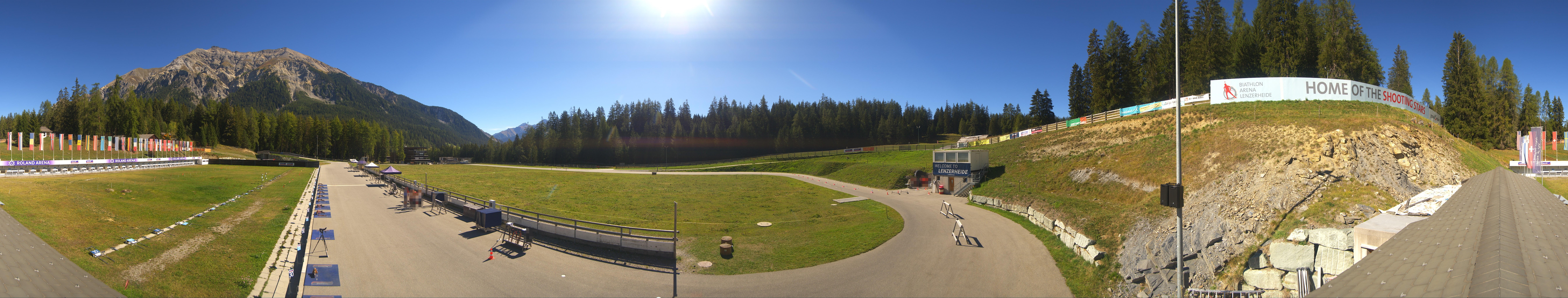 Archiv Foto Webcam Lenzerheide Biathlon Arena