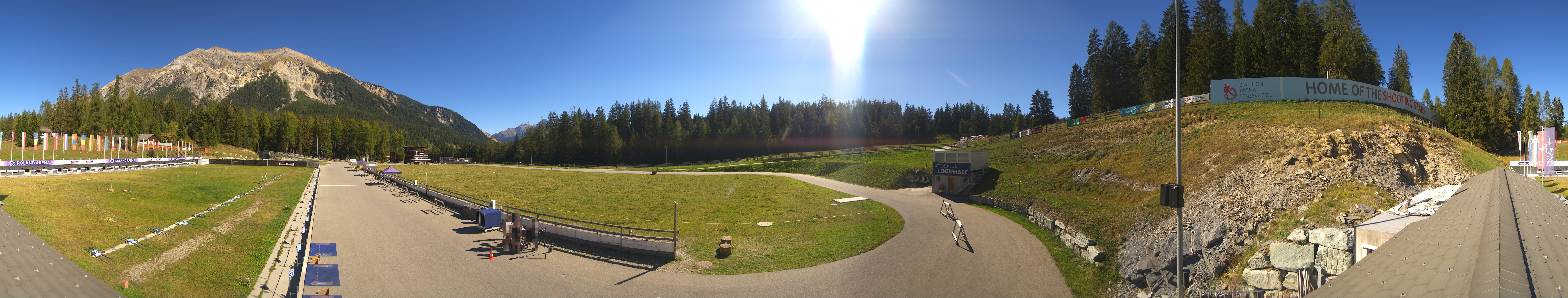 Archiv Foto Webcam Lenzerheide Biathlon Arena