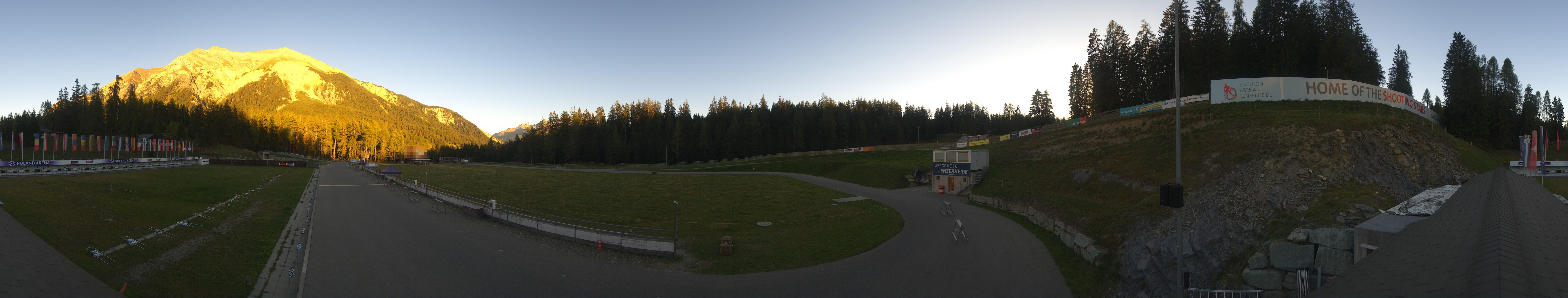 Archiv Foto Webcam Lenzerheide Biathlon Arena