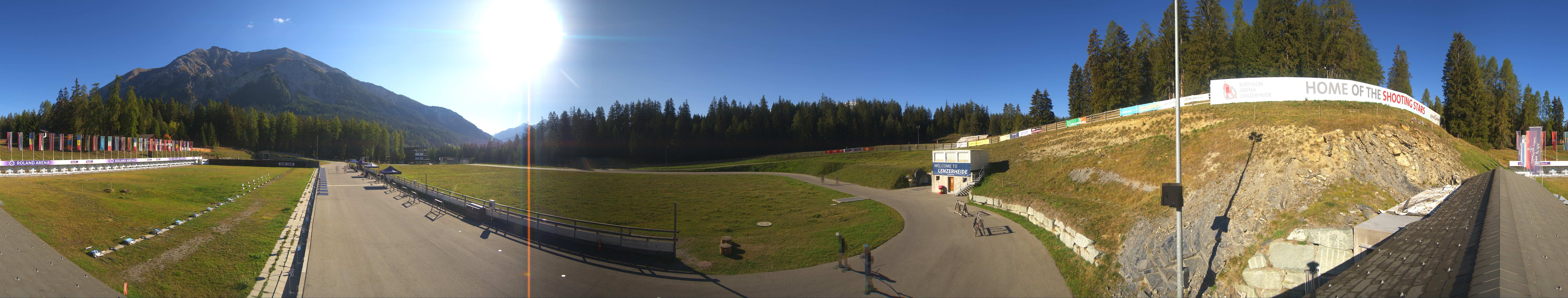 Archiv Foto Webcam Lenzerheide Biathlon Arena