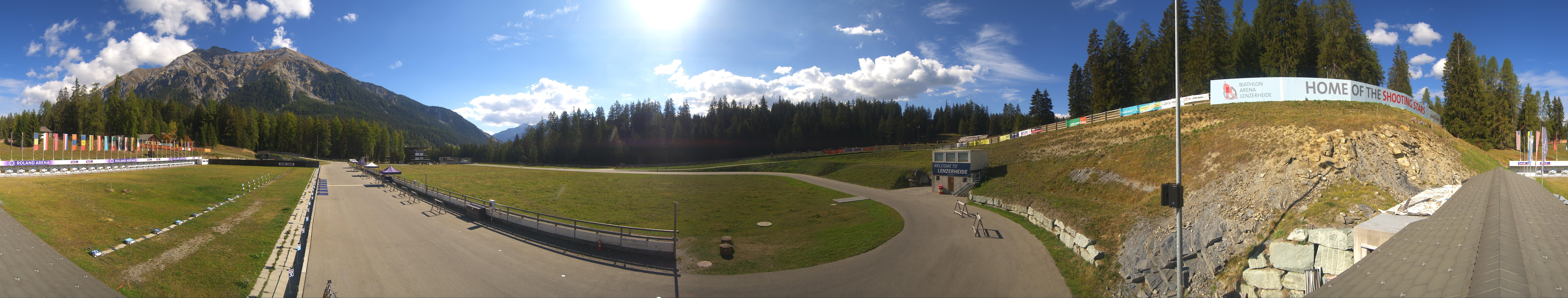 Archiv Foto Webcam Lenzerheide Biathlon Arena