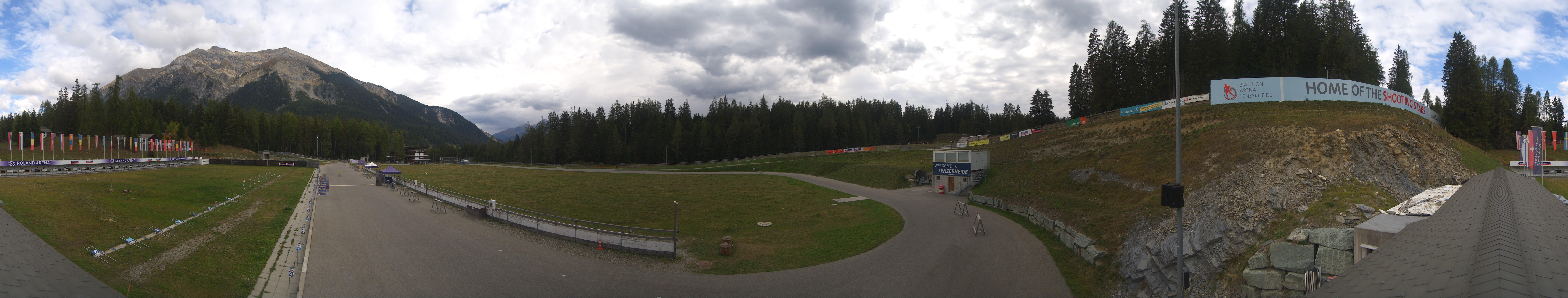 Archiv Foto Webcam Lenzerheide Biathlon Arena