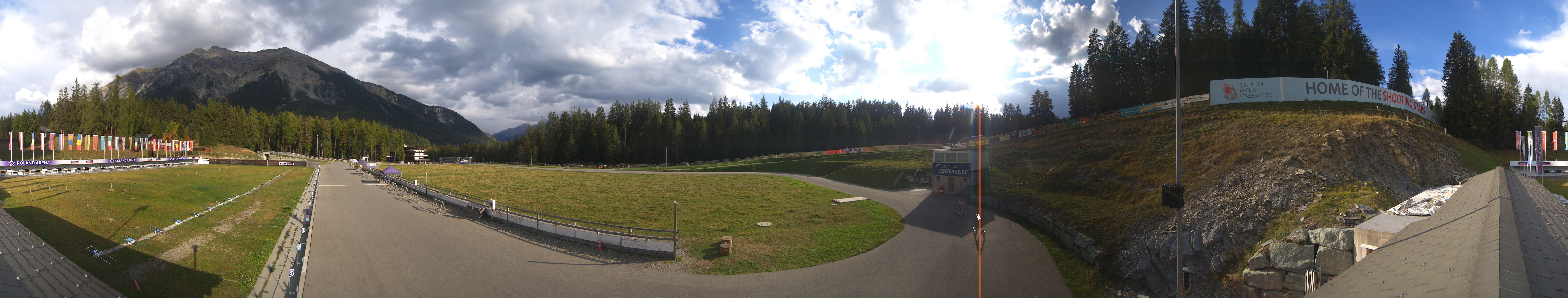 Archiv Foto Webcam Lenzerheide Biathlon Arena