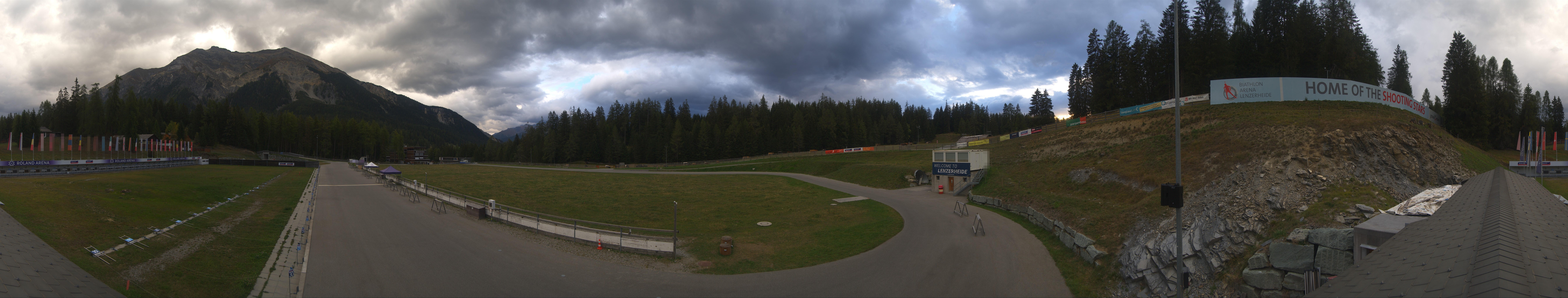 Archiv Foto Webcam Lenzerheide Biathlon Arena