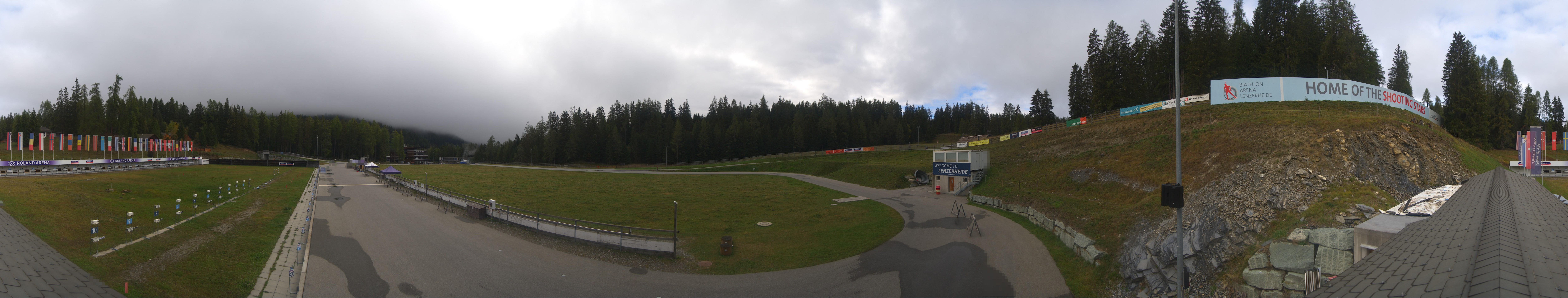 Archiv Foto Webcam Lenzerheide Biathlon Arena