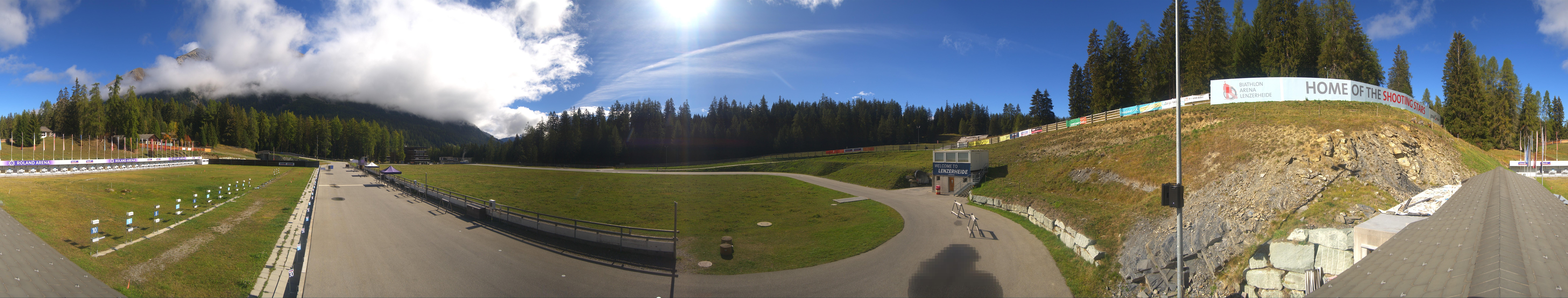 Archiv Foto Webcam Lenzerheide Biathlon Arena