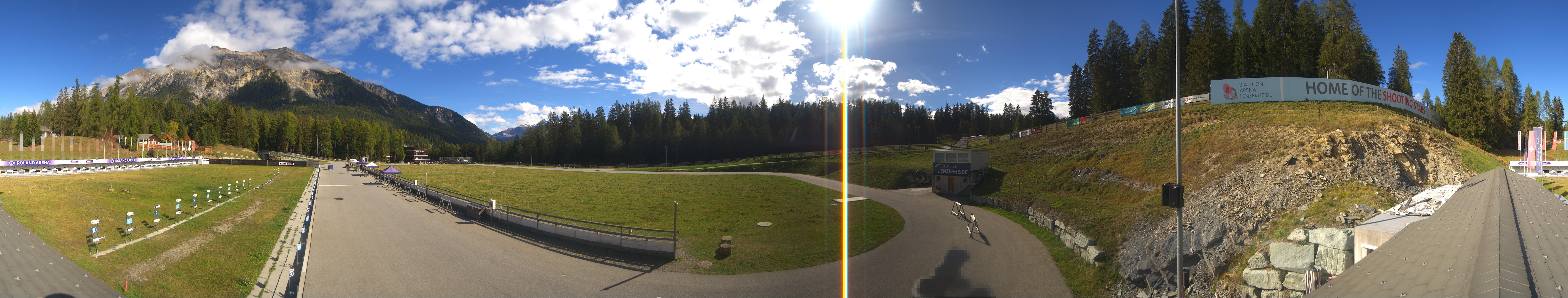 Archiv Foto Webcam Lenzerheide Biathlon Arena