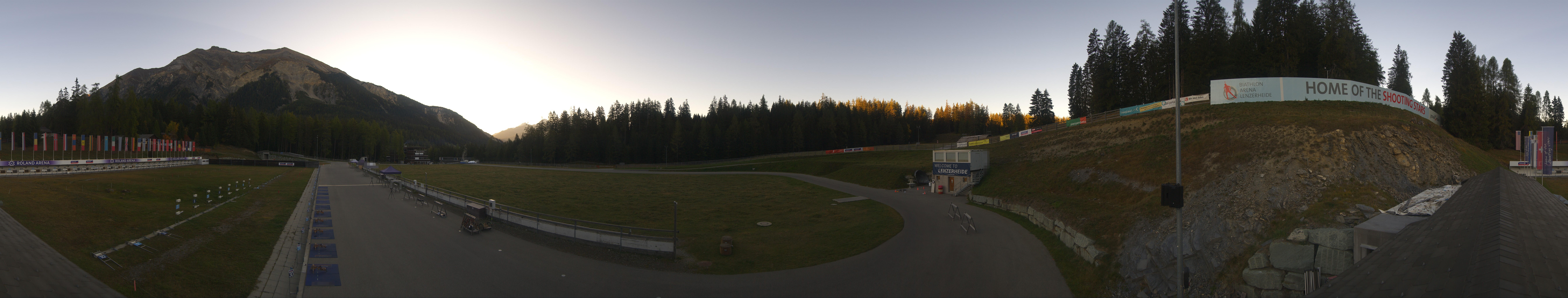 Archiv Foto Webcam Lenzerheide Biathlon Arena