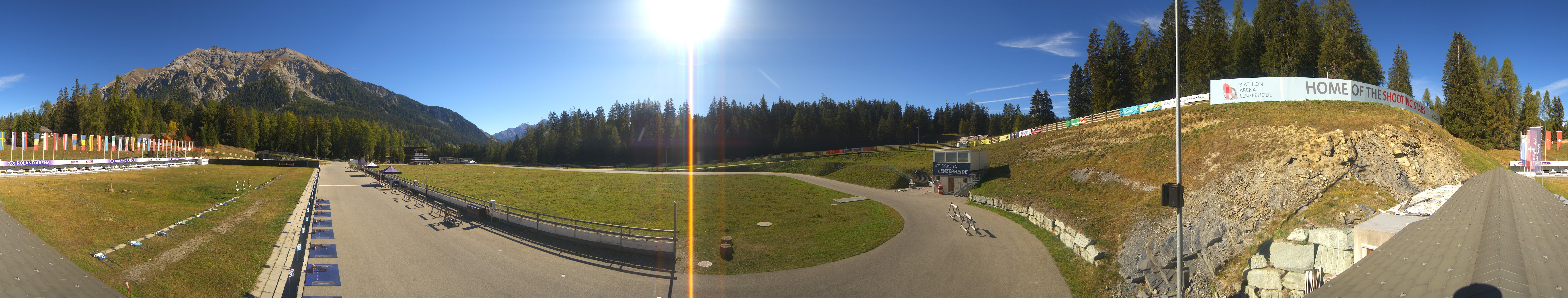 Archiv Foto Webcam Lenzerheide Biathlon Arena