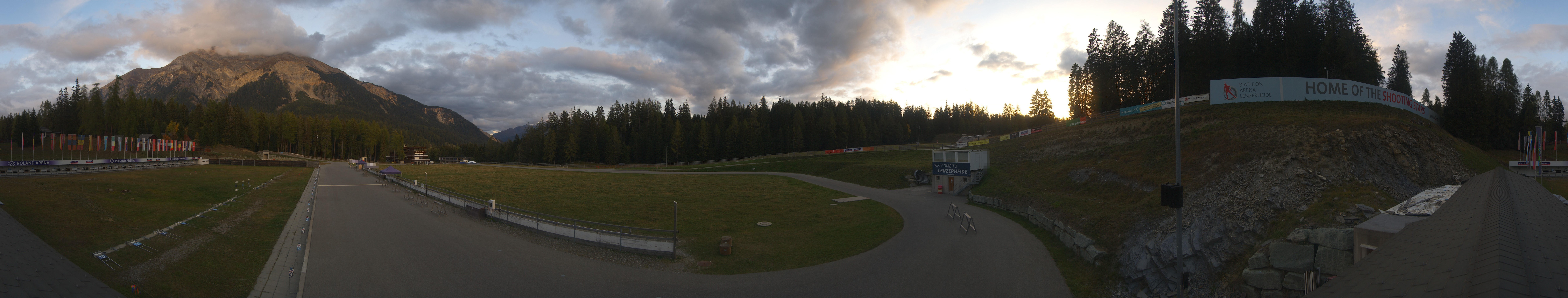 Archiv Foto Webcam Lenzerheide Biathlon Arena