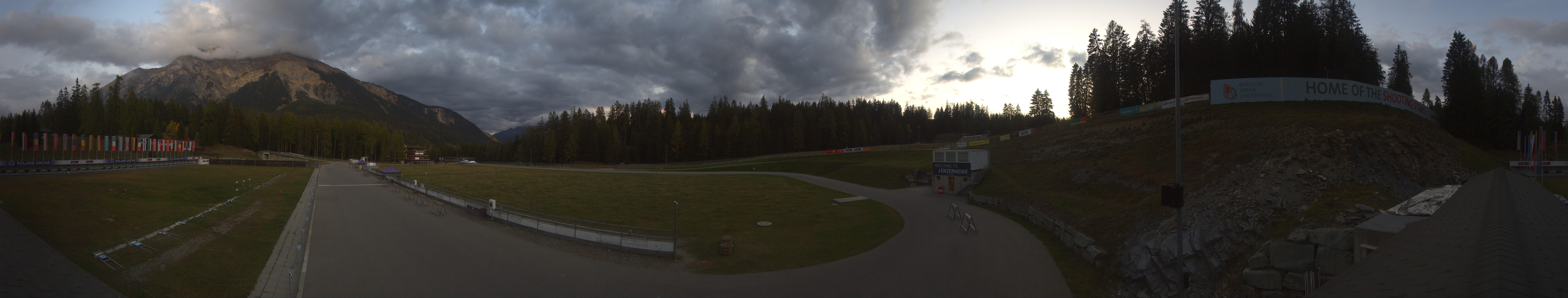 Archiv Foto Webcam Lenzerheide Biathlon Arena