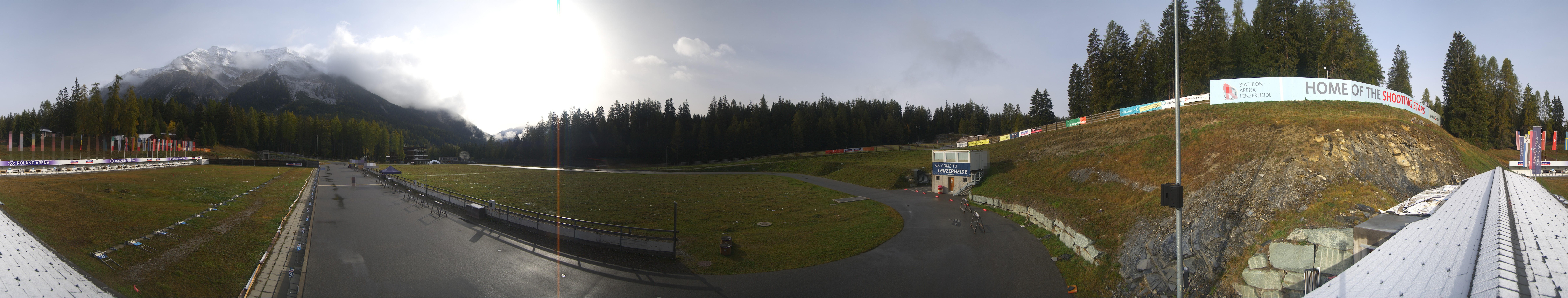 Archiv Foto Webcam Lenzerheide Biathlon Arena