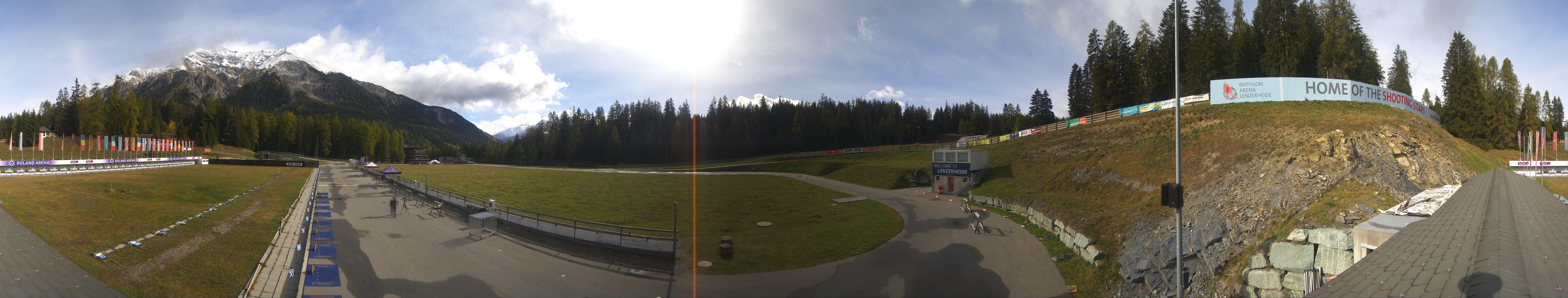 Archiv Foto Webcam Lenzerheide Biathlon Arena