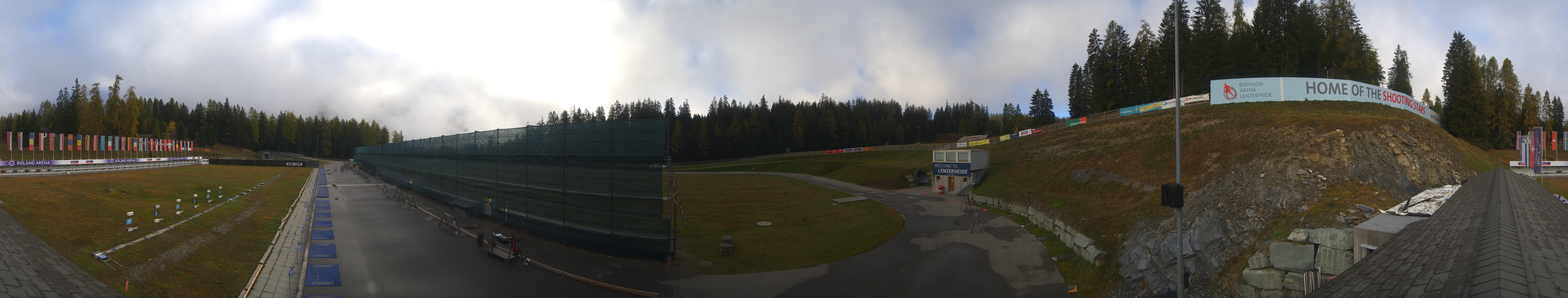 Archiv Foto Webcam Lenzerheide Biathlon Arena