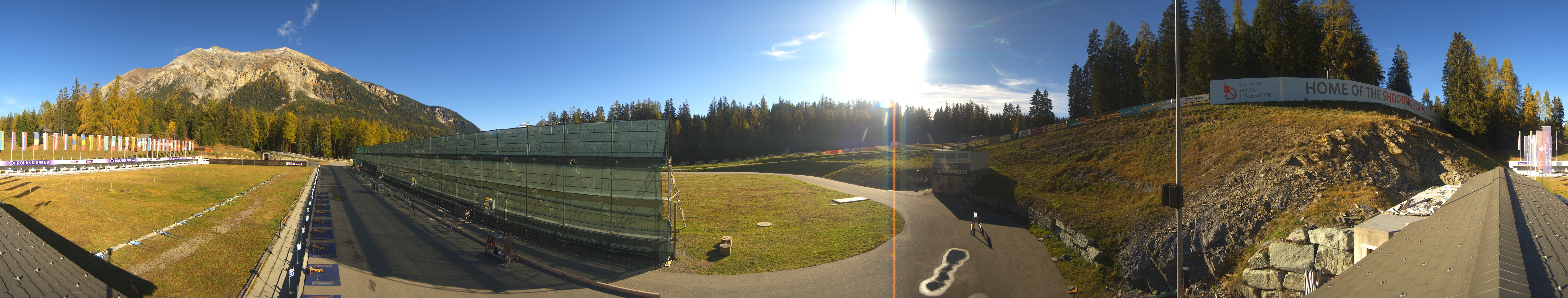 Archiv Foto Webcam Lenzerheide Biathlon Arena