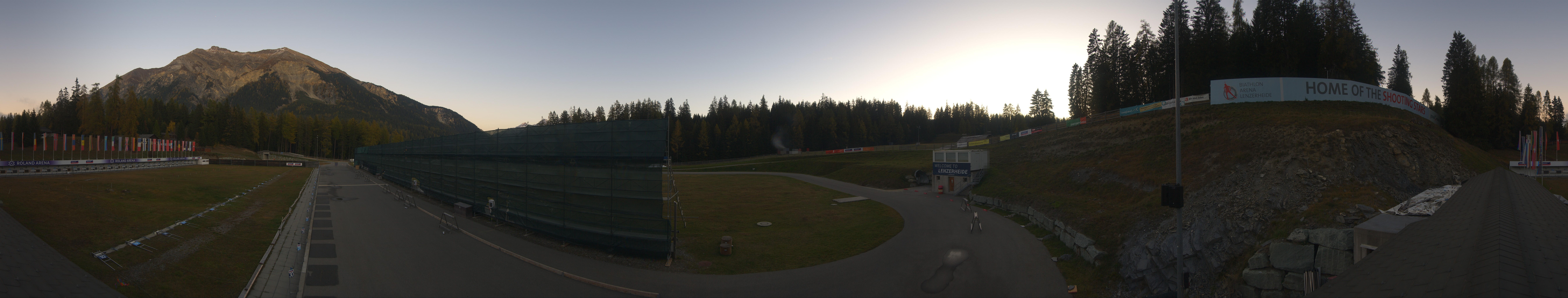 Archiv Foto Webcam Lenzerheide Biathlon Arena