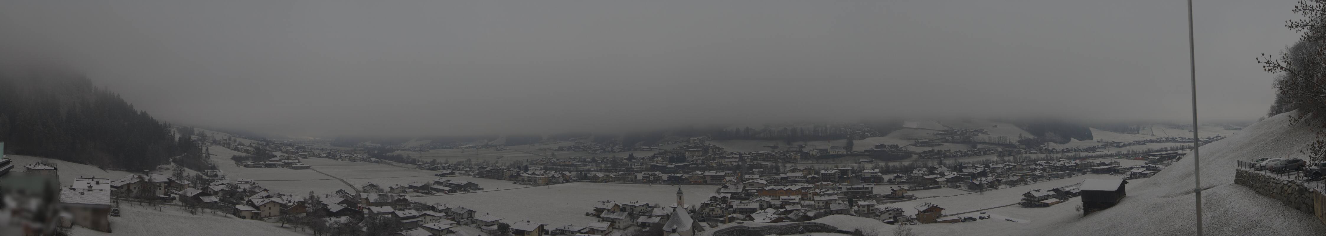 Archiv Foto Webcam Blick von Bichl auf Mayrhofen