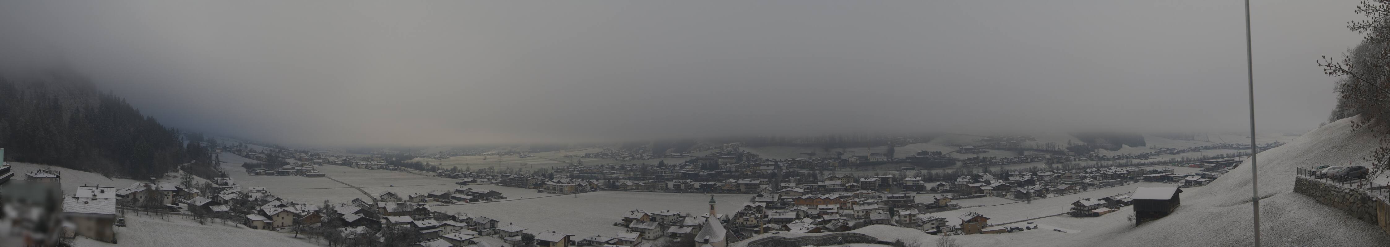 Archiv Foto Webcam Blick von Bichl auf Mayrhofen