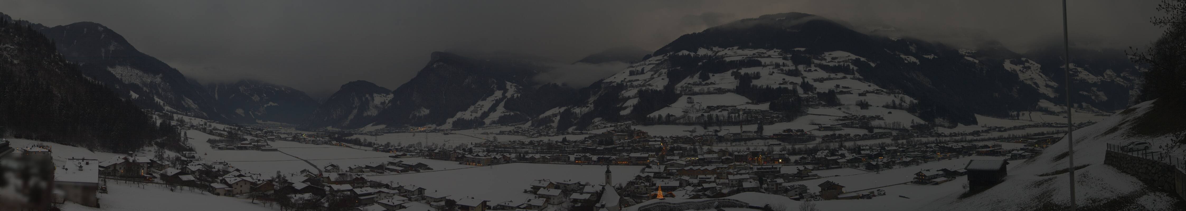 Archiv Foto Webcam Blick von Bichl auf Mayrhofen
