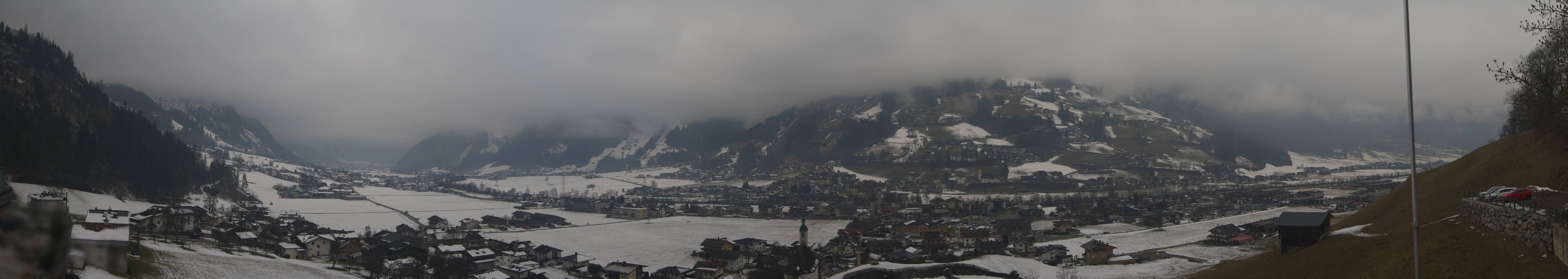 Archiv Foto Webcam Blick von Bichl auf Mayrhofen