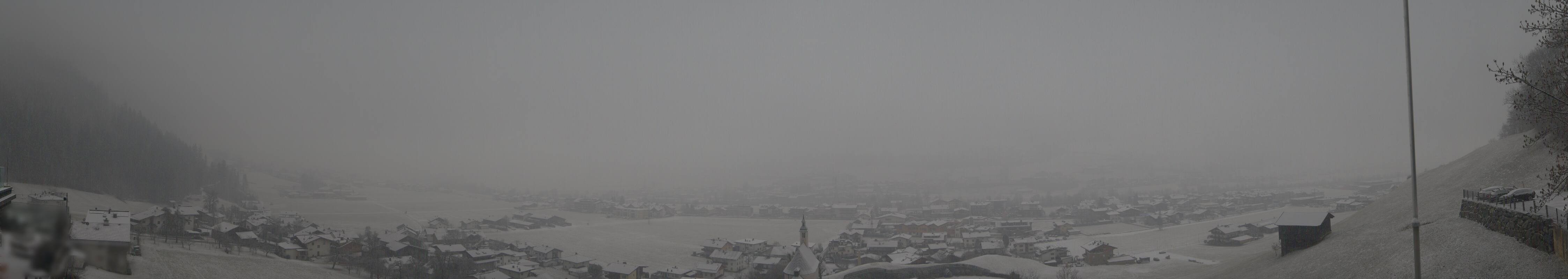 Archiv Foto Webcam Blick von Bichl auf Mayrhofen