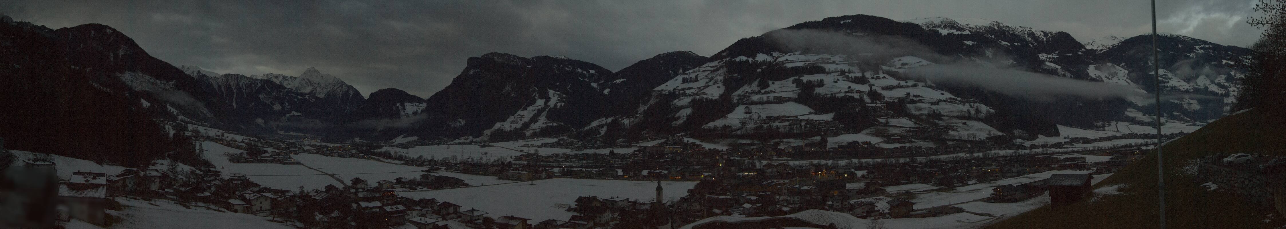 Archiv Foto Webcam Blick von Bichl auf Mayrhofen