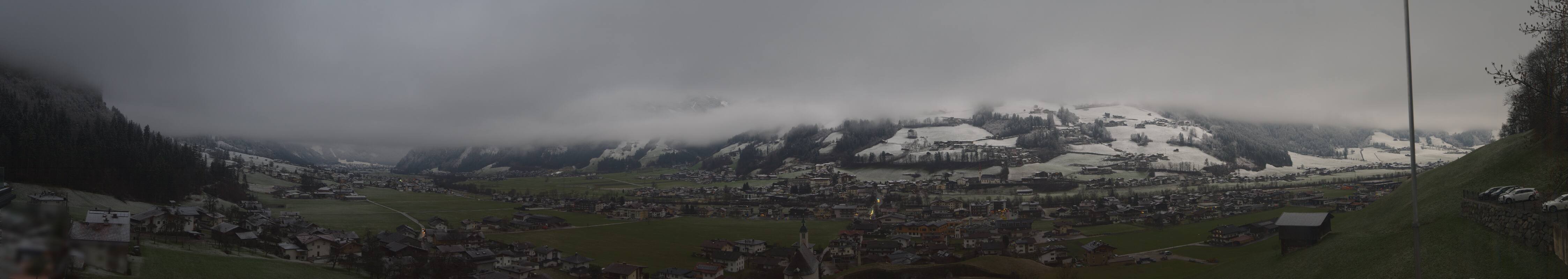 Archiv Foto Webcam Blick von Bichl auf Mayrhofen