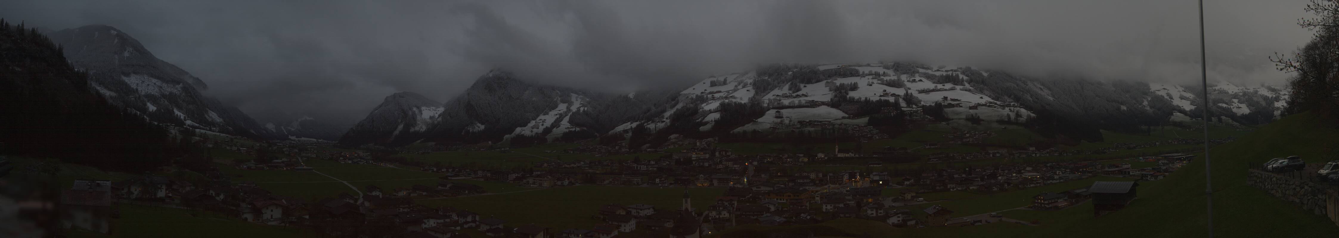 Archiv Foto Webcam Blick von Bichl auf Mayrhofen