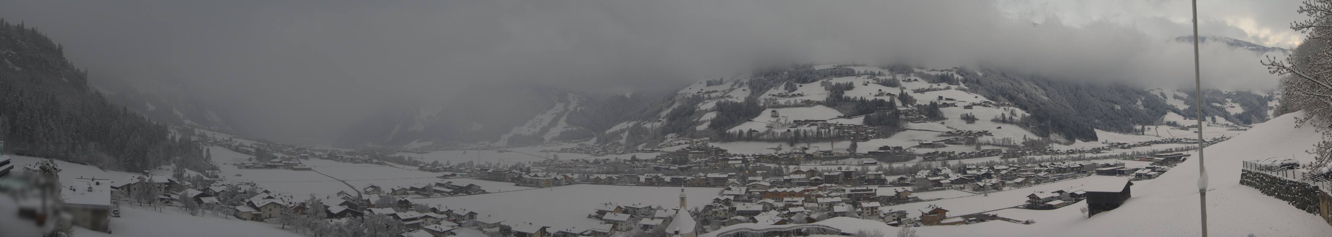 Archiv Foto Webcam Blick von Bichl auf Mayrhofen