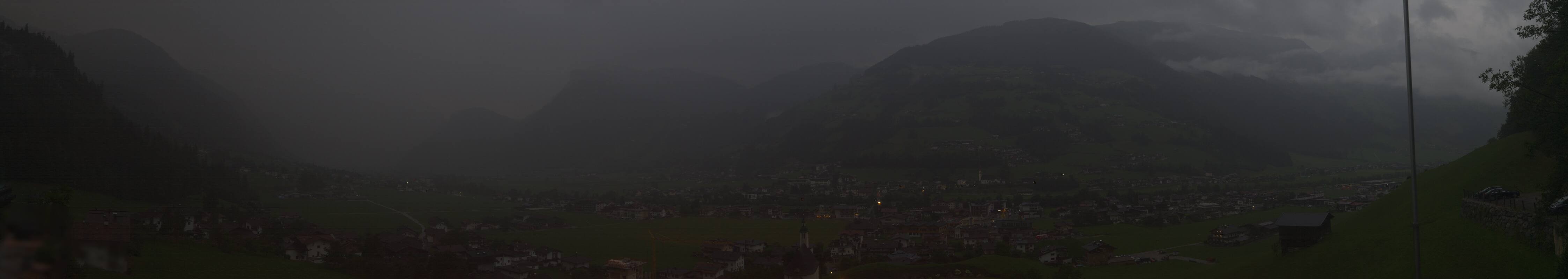 Archiv Foto Webcam Blick von Bichl auf Mayrhofen