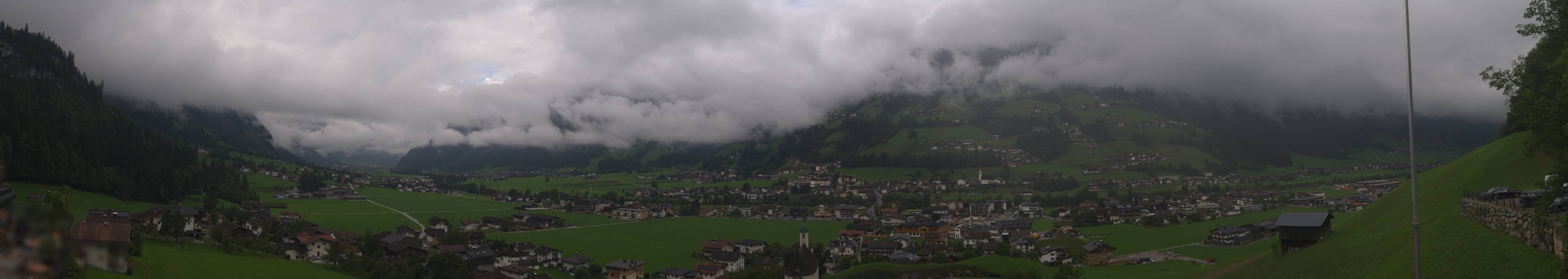 Archiv Foto Webcam Blick von Bichl auf Mayrhofen
