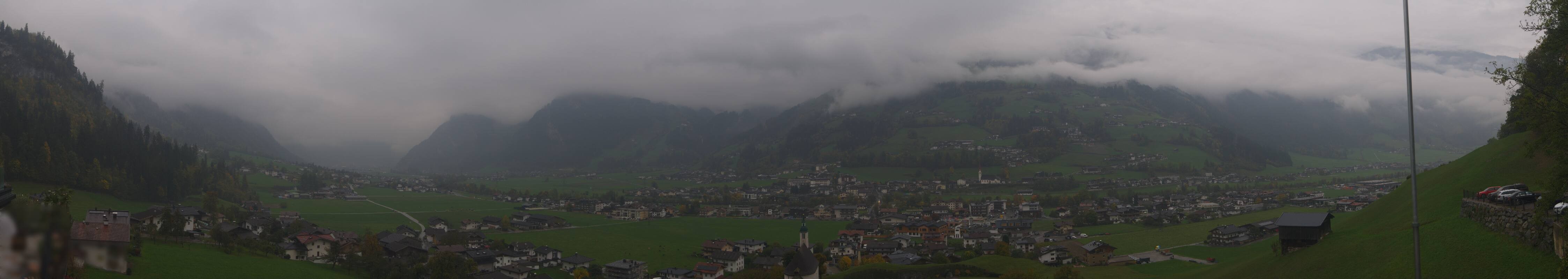 Archiv Foto Webcam Blick von Bichl auf Mayrhofen