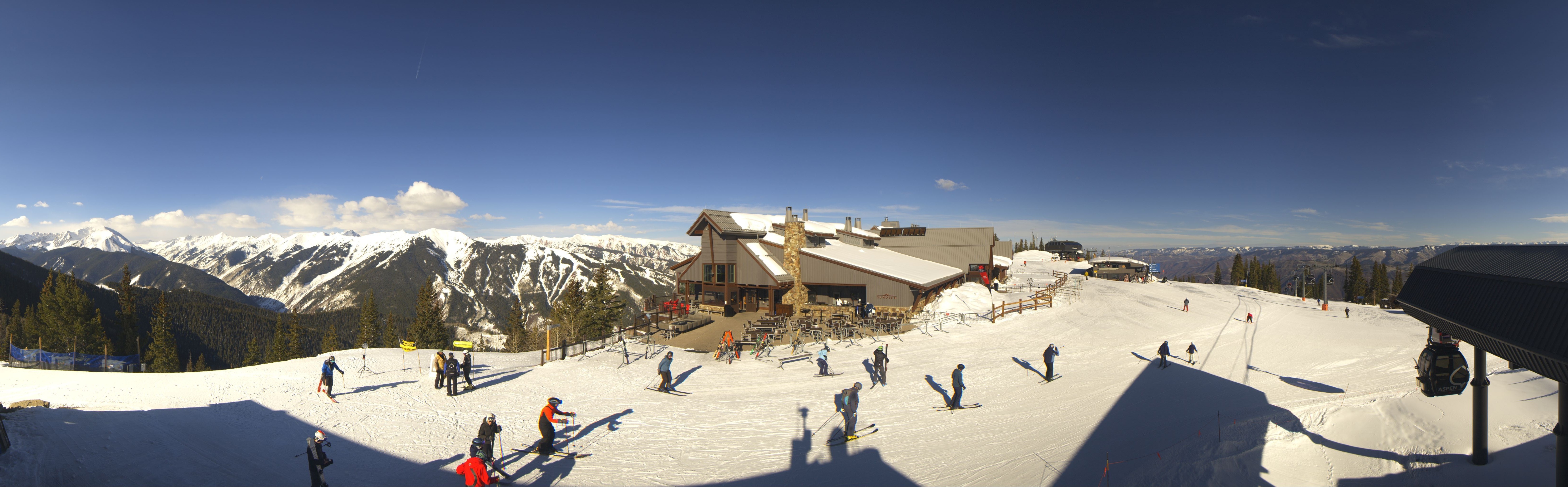 Archiv Foto Webcam Aspen Mountain Bergstation