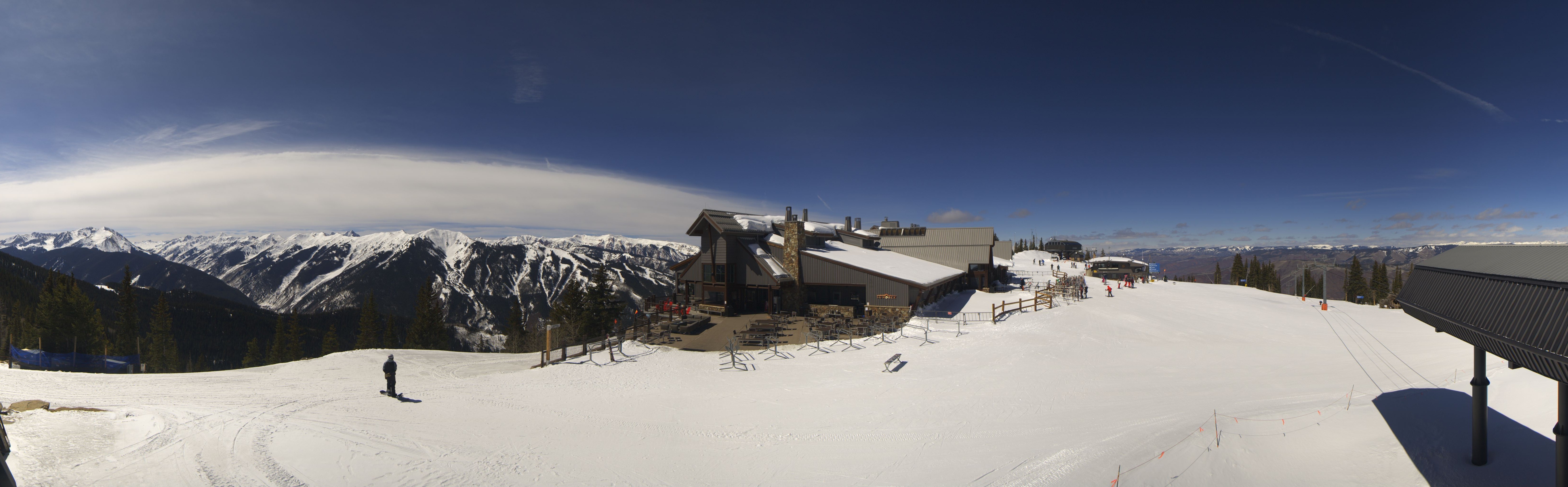 Archived image Webcam Aspen Mountain Bergstation