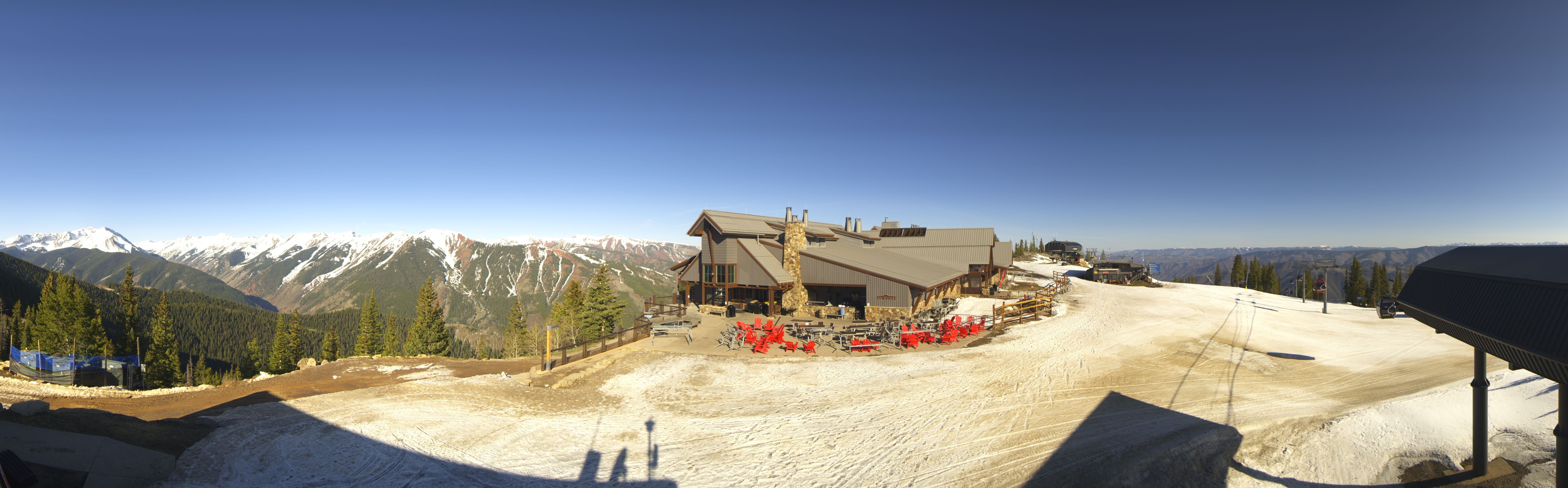 Archiv Foto Webcam Aspen Mountain Bergstation