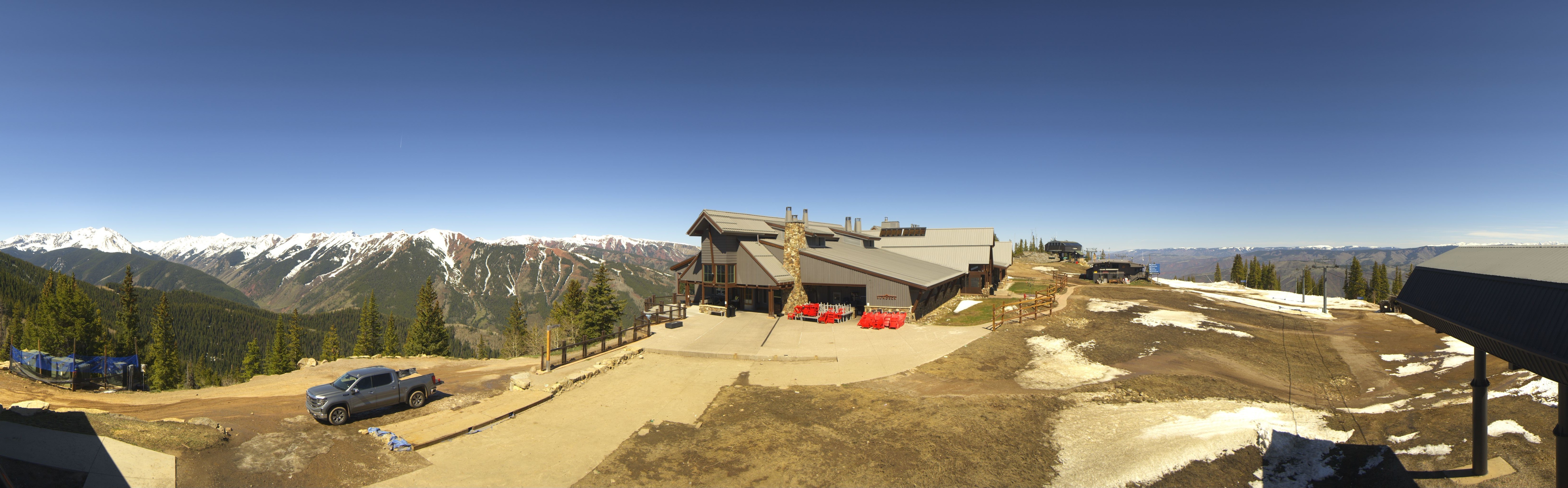 Archiv Foto Webcam Aspen Mountain Bergstation