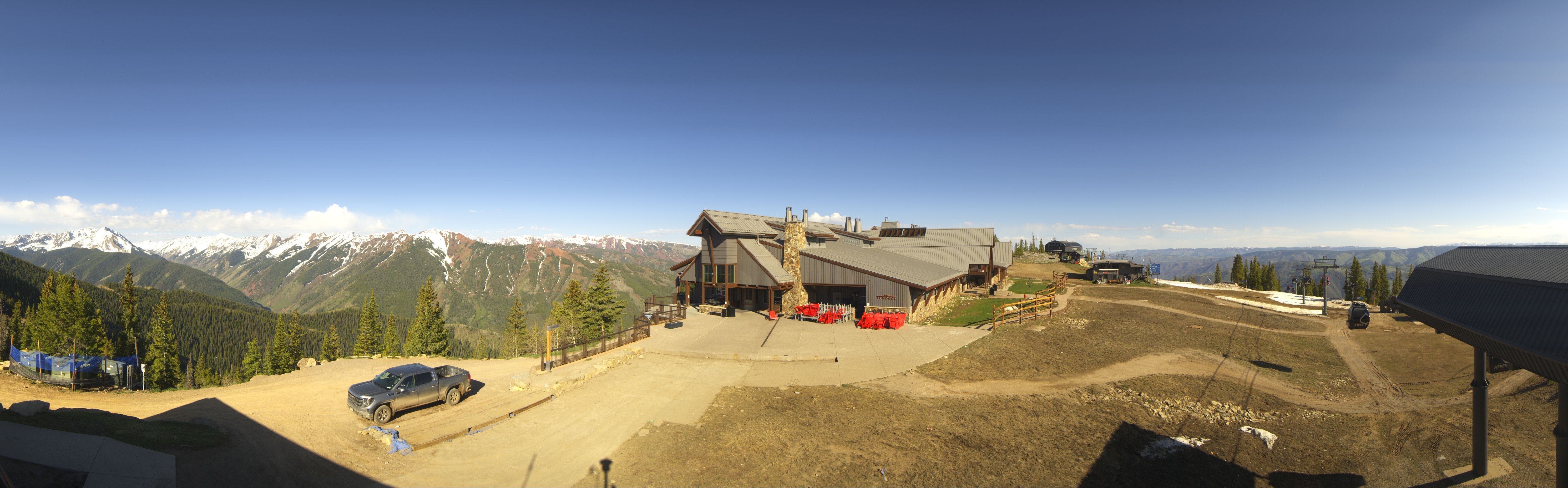 Archiv Foto Webcam Aspen Mountain Bergstation