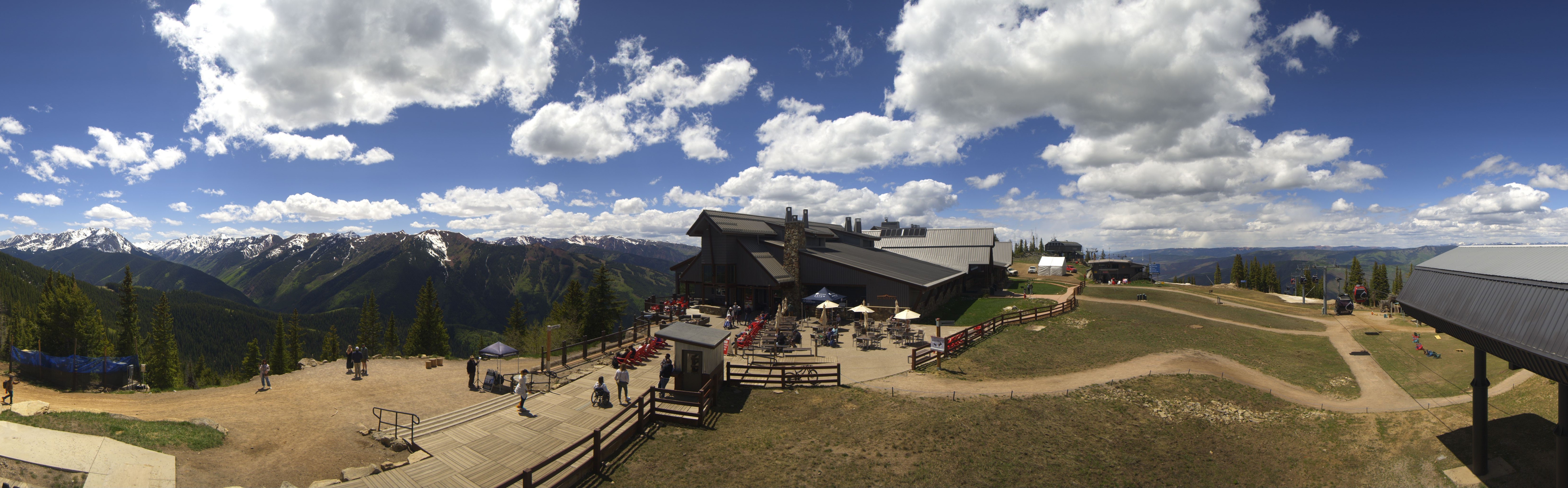 Archiv Foto Webcam Aspen Mountain Bergstation