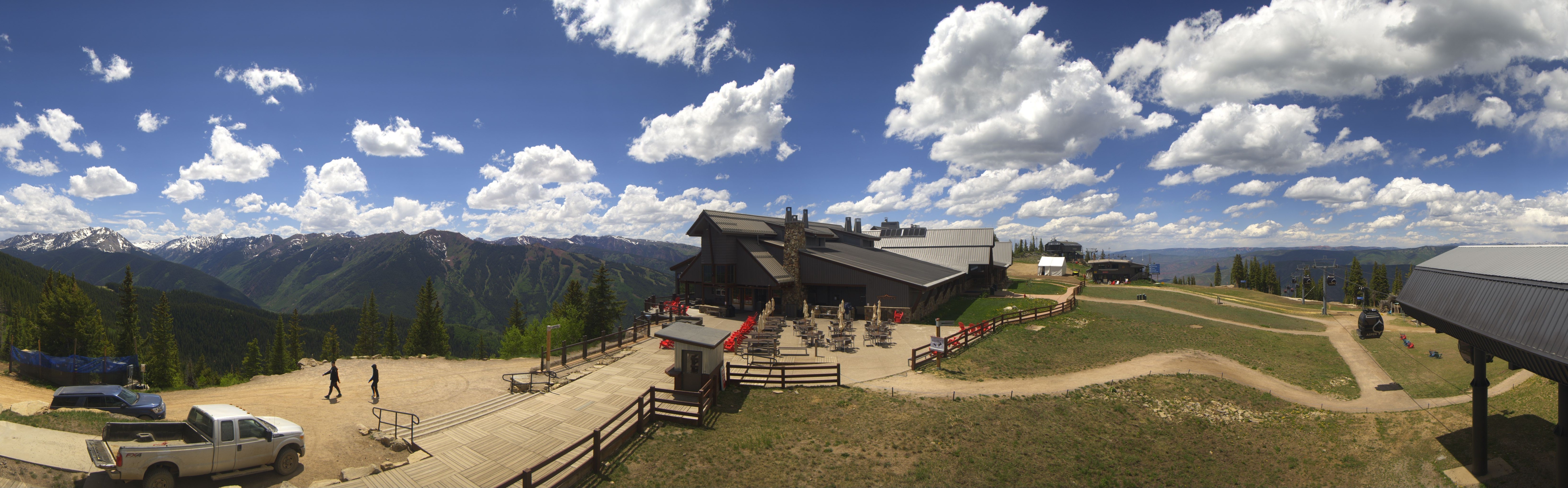 Archived image Webcam Aspen Mountain Bergstation
