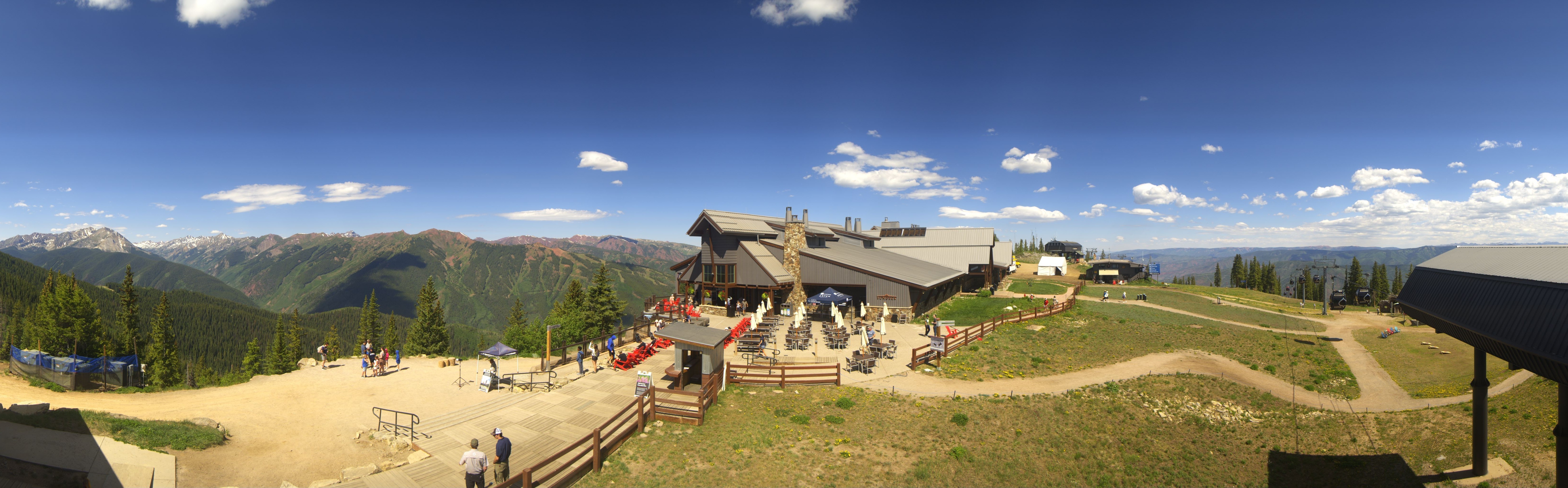 Archiv Foto Webcam Aspen Mountain Bergstation