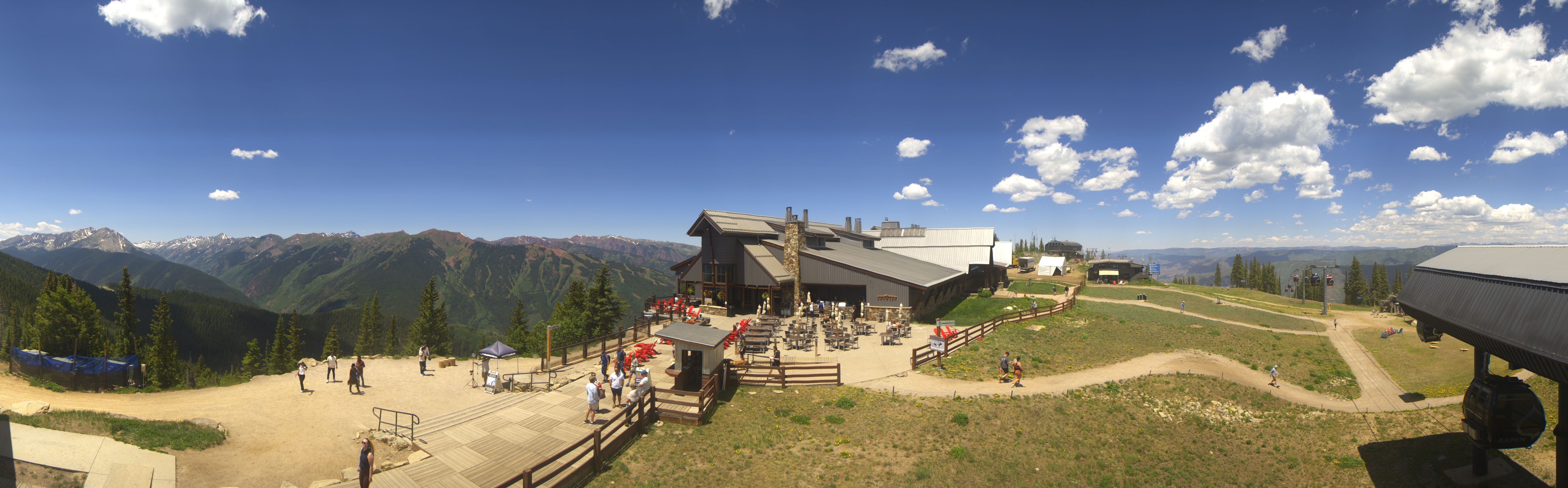 Archiv Foto Webcam Aspen Mountain Bergstation