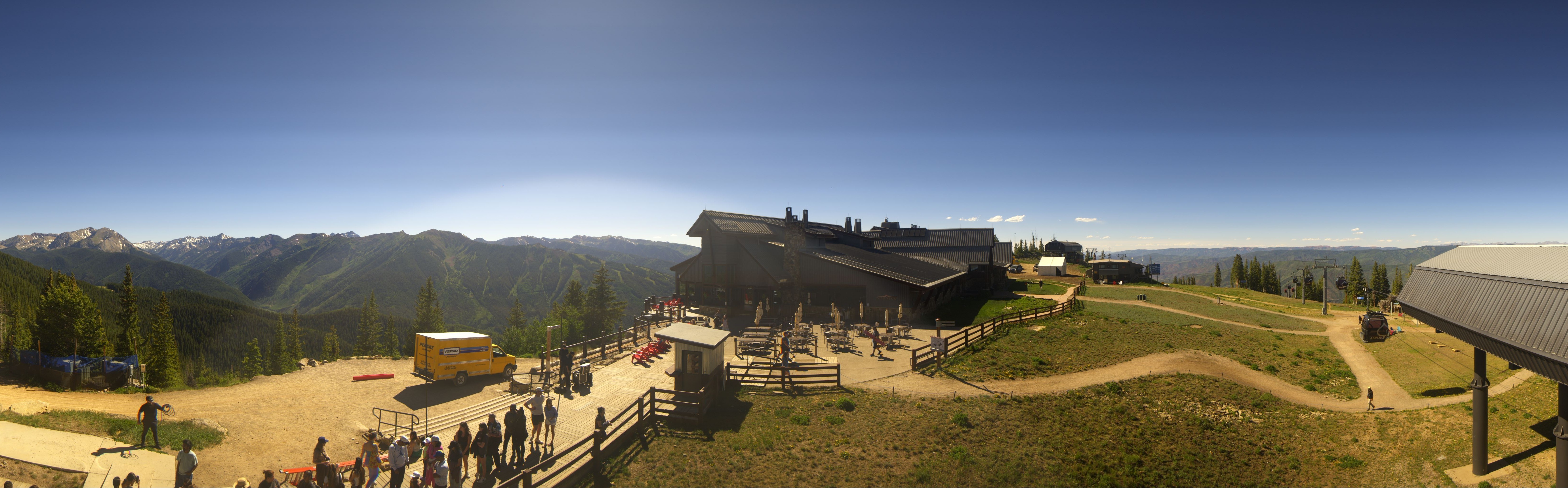 Archiv Foto Webcam Aspen Mountain Bergstation