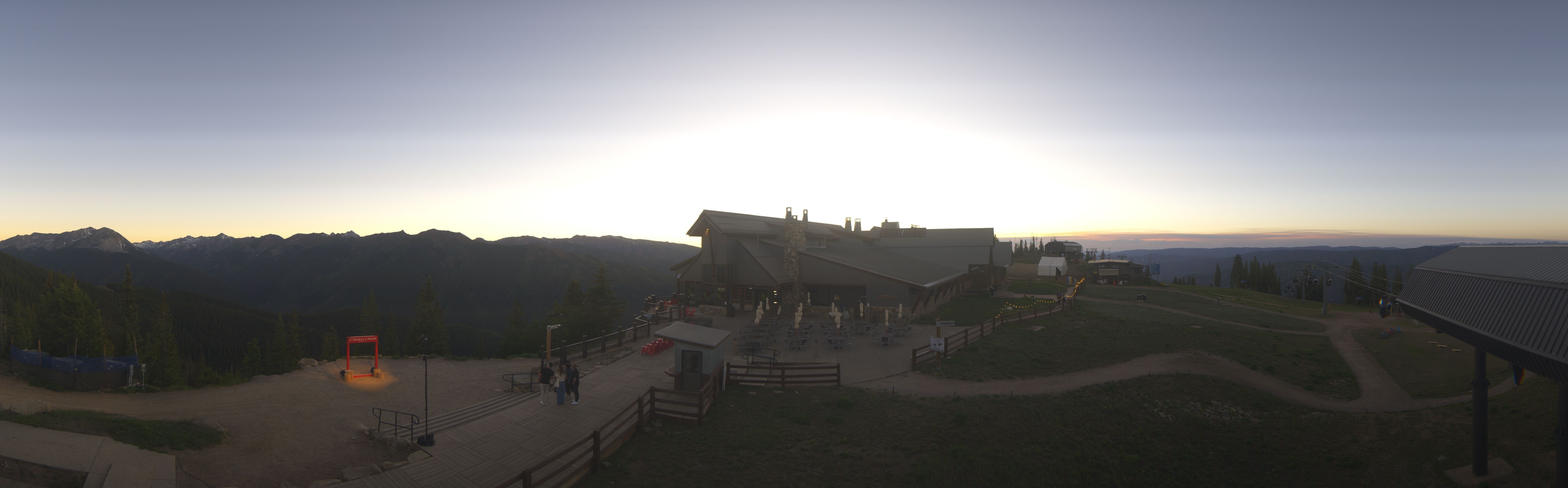 Archiv Foto Webcam Aspen Mountain Bergstation