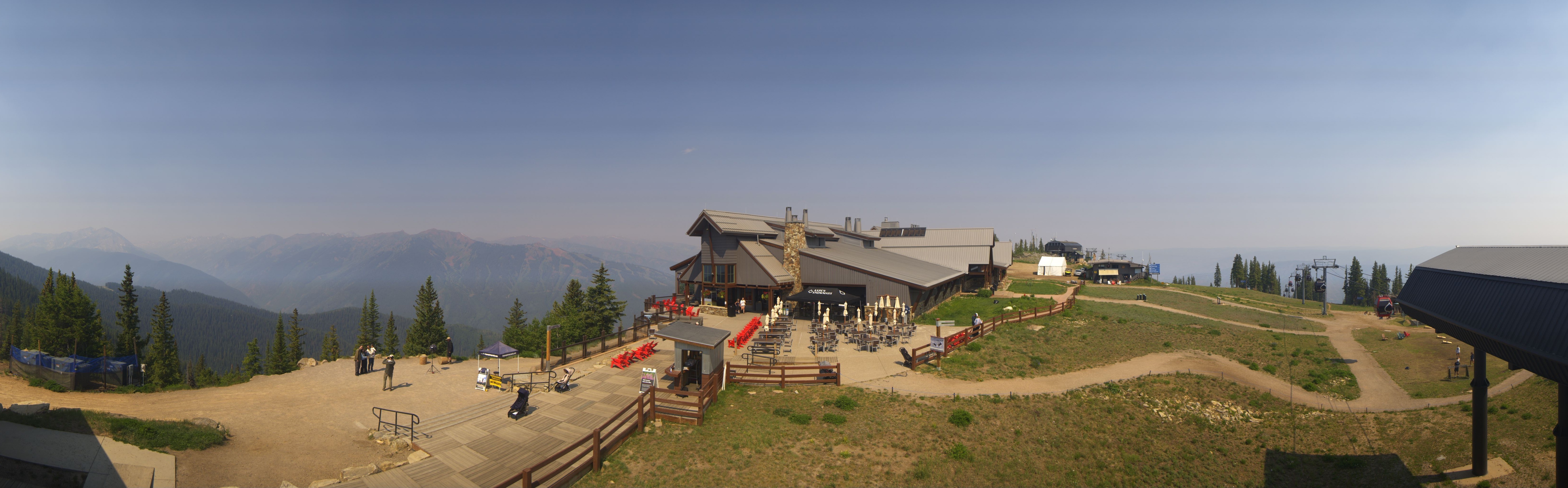 Archiv Foto Webcam Aspen Mountain Bergstation