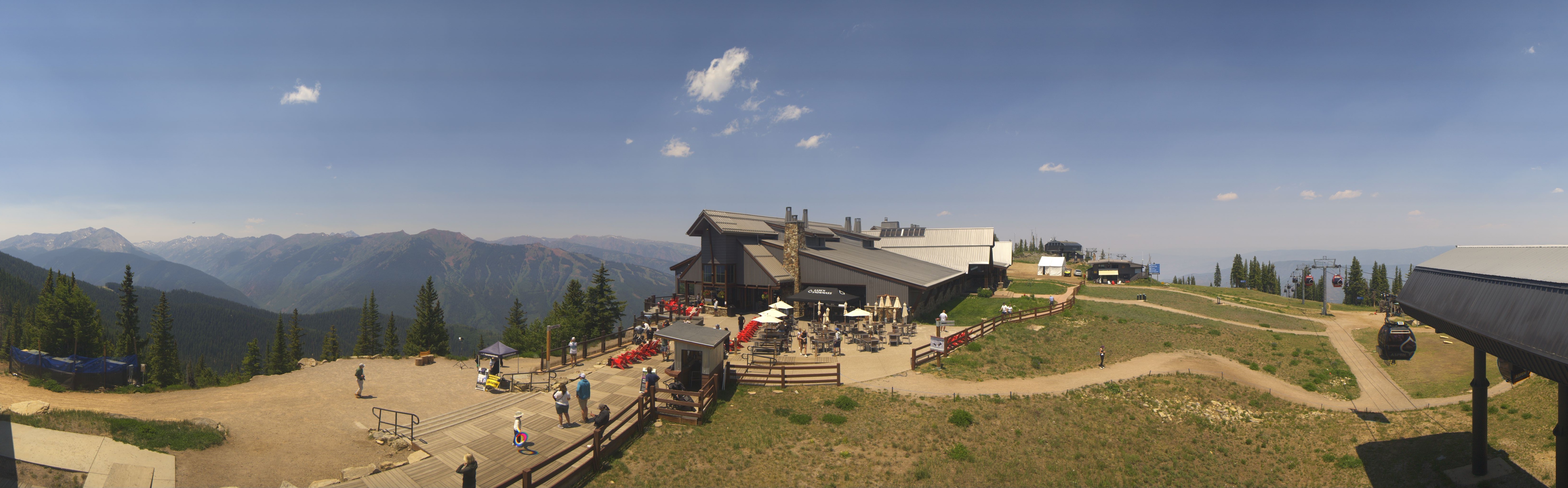 Archiv Foto Webcam Aspen Mountain Bergstation