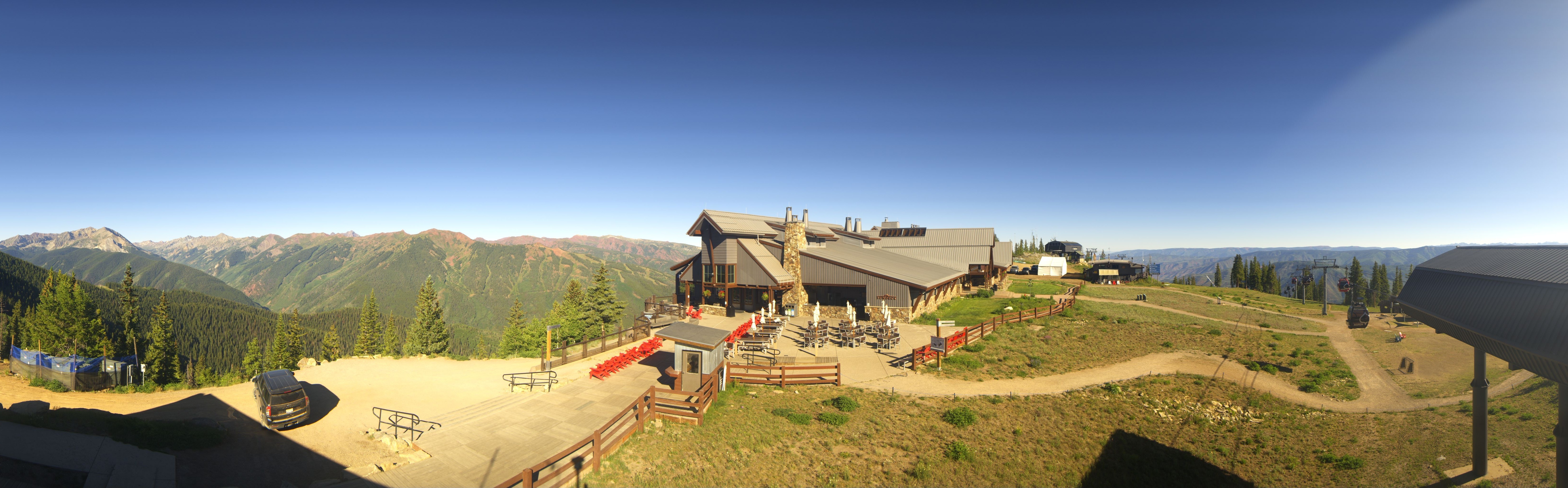 Archiv Foto Webcam Aspen Mountain Bergstation